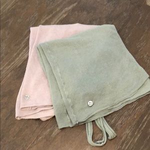 TWO Lululemon Taryn Toomey Knit Tanks Size 6